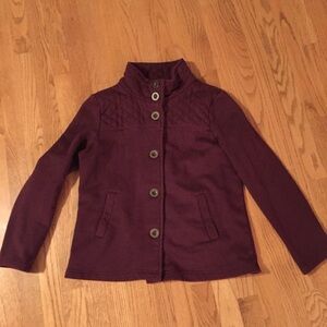Merona Maroon Jacket Size Large Love This!